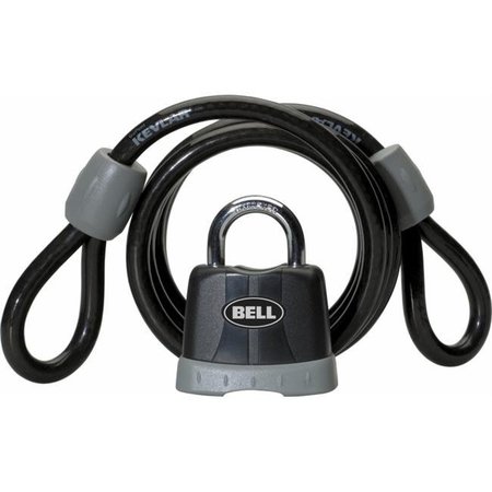 BELL SPORTS Bell Sports - Cycle Products 7015774 6 ft. Cable Locks With Key 7015774